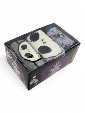 NWT Nightmare Before Christmas  Jack Skellington Men 3 Pair Crew Sock Size 10-13